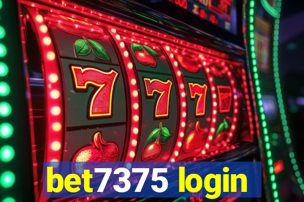 bet7375 login